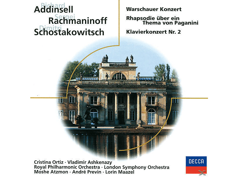VARIOUS, Ortiz/Ashkenazy/Maazel/LSO/RPO - WARSCHAUER KONZERT PAGANINI-RHAPSODIE/UA - (CD)