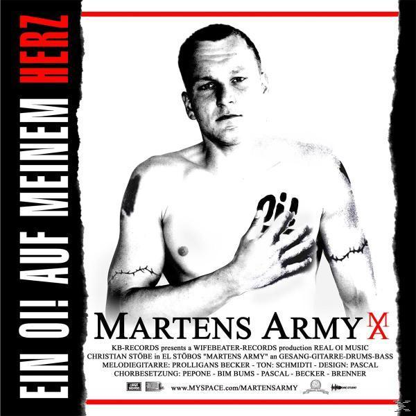 (CD) Herzen Oi! Meinem Army - Auf Ein - Martens