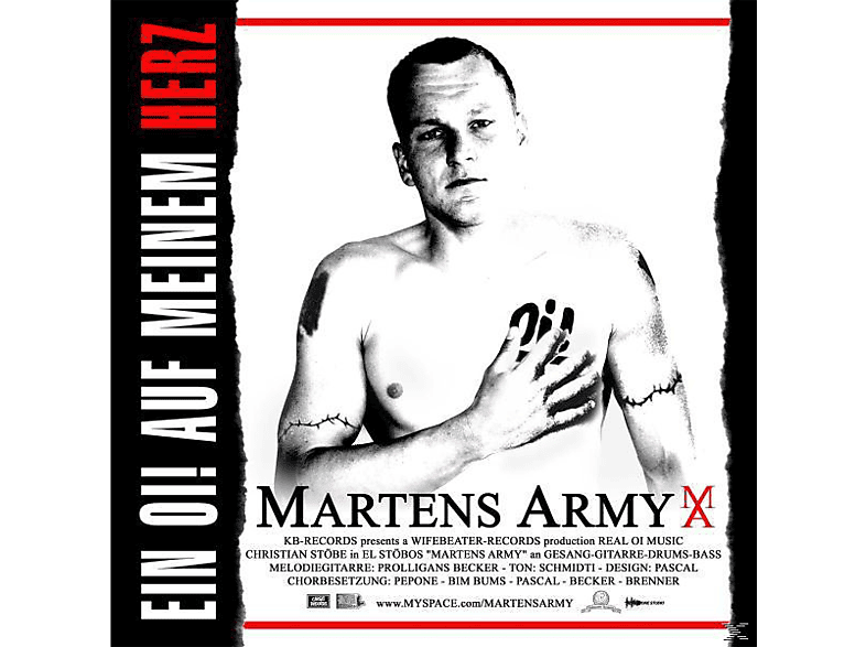 Martens Army - Ein Oi! Auf Meinem Herzen  - (CD)