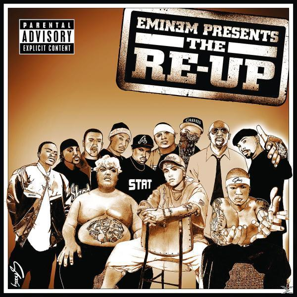 Eminem és más rapperek album borítója. A címe: "Eminem Presents The Re-Up".