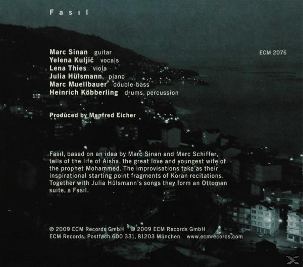 Marc Sinan, Julia Hülsmann / Marc Sinan - Fasil  - (CD)