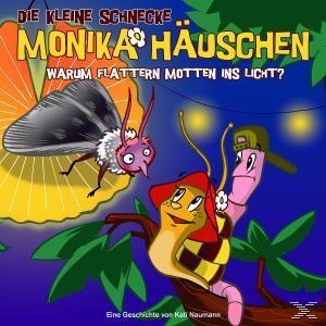 Cartoon-Illustration einer Schnecke, einer Motte und Würmern auf einem Buchcover mit Text.