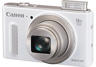 CANON Power Shot SX610 HS Kompaktkamera Weiß, , 18x opt. Zoom, sRGB-PureColor-II-G-LCD, WLAN