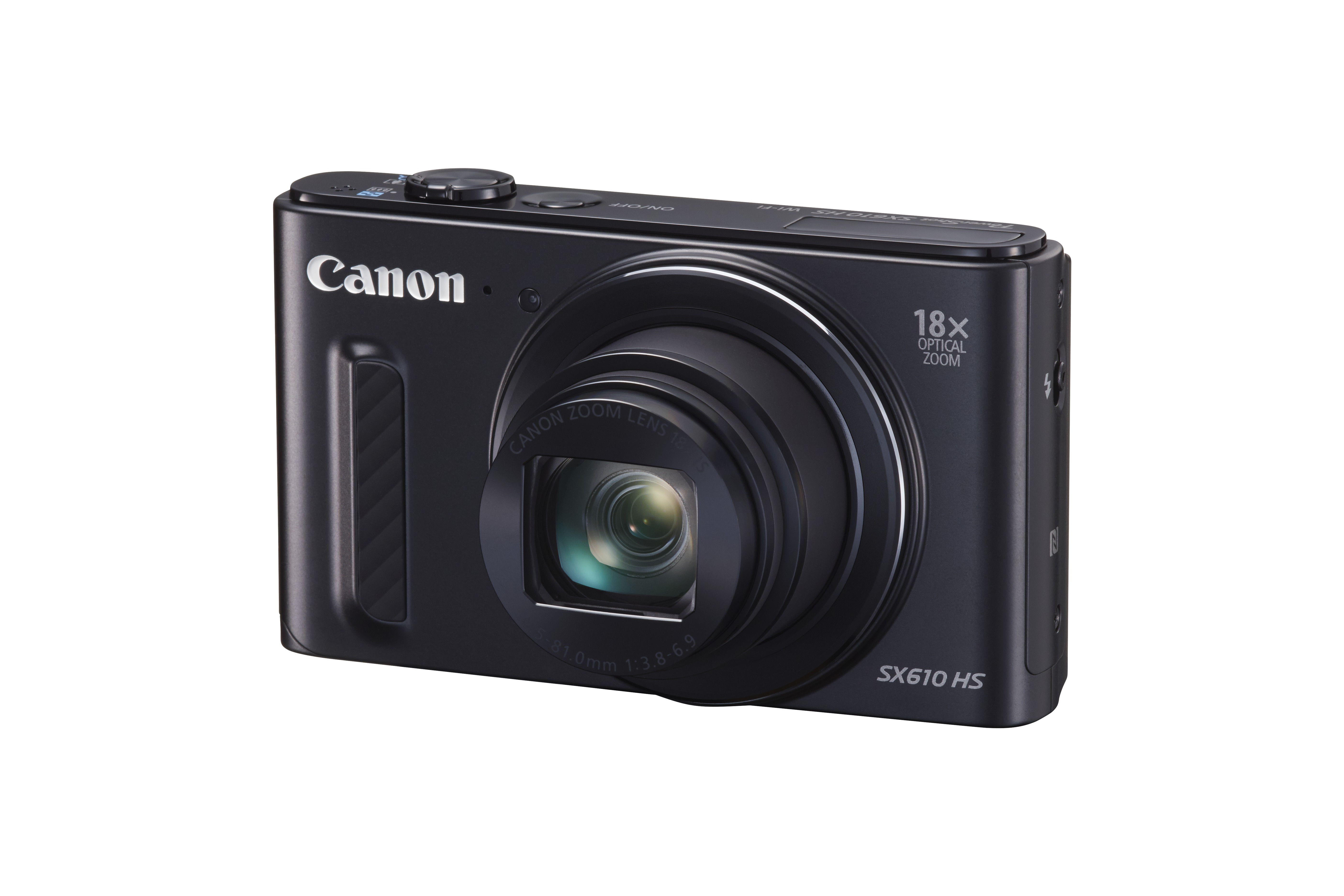 CANON Power Shot SX610 HS Kompaktkamera Schwarz, 18x opt. Zoom, TFT, WLAN