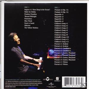 Album hátlapja egy zongorázó személlyel és a dalok címeivel.