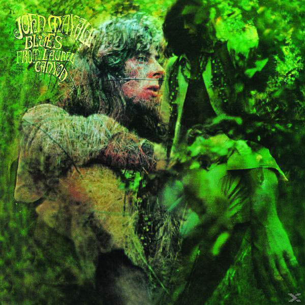 Albumcover mit einem Mann auf grünem Hintergrund. Text: Blues From Laurel Canyon.