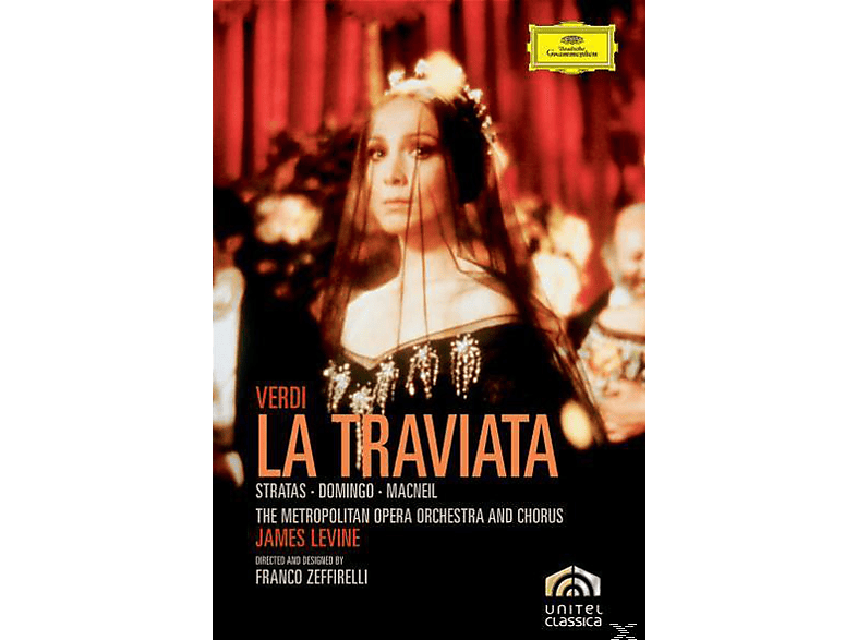 Teresa Stratas, Plácido Domingo, Cornell Macneil, The Metropolitan Opera Orchestra And Chorus - LA TRAVIATA (ZEFFIRELLI-VERFILMUNG 1982)  - (DVD)