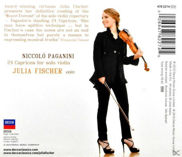 Fischer Julia - 24 Caprices  - (CD)