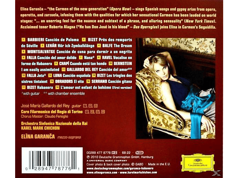 Thumbnail - Garanca Elina - Habanera (CD)