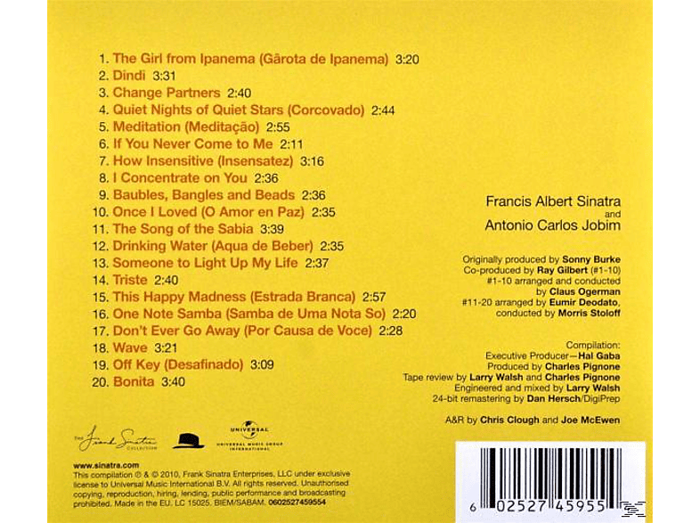 Thumbnail - Frank Sinatra - Sinatra/Jobim: The Complete Reprise Recordings (CD)