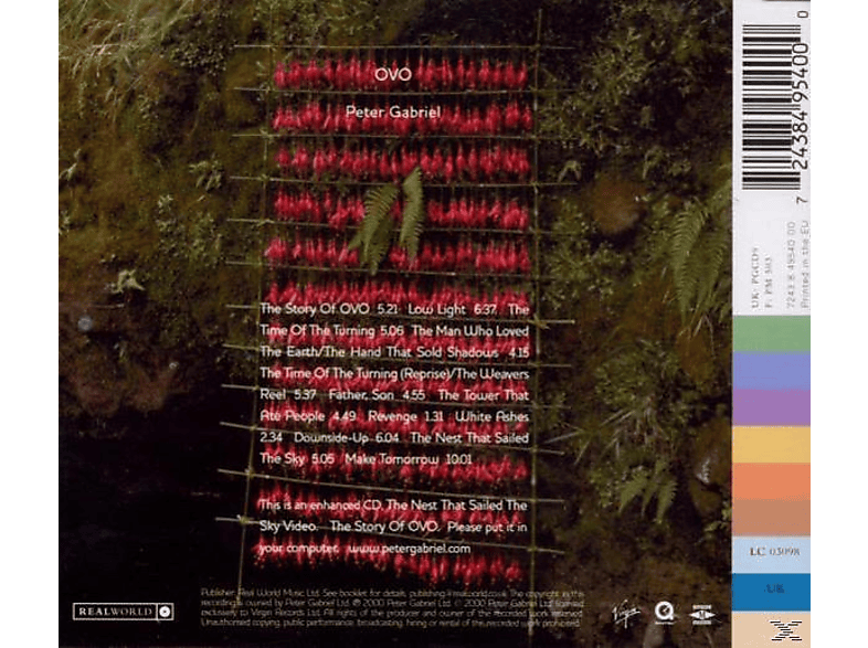 Thumbnail - Peter Gabriel - Ovo:The Millennium Show (CD EXTRA/Enhanced)