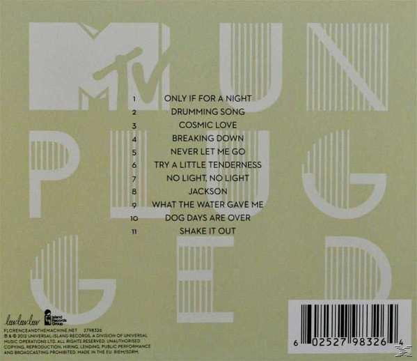 Albumcover mit Buchstaben, die das Wort MU schreiben, und einer Titelliste auf der linken Seite.