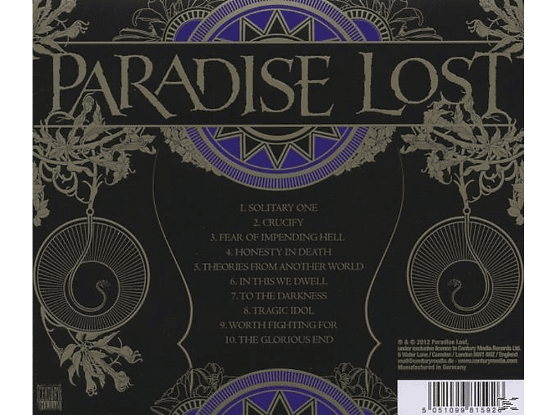 Thumbnail - Paradise Lost - Tragic Idol (CD)