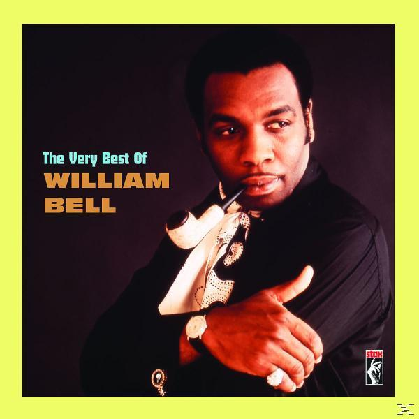Albumhoes van William Bell met een pijp. Tekst: The Very Best Of WILLIAM BELL.