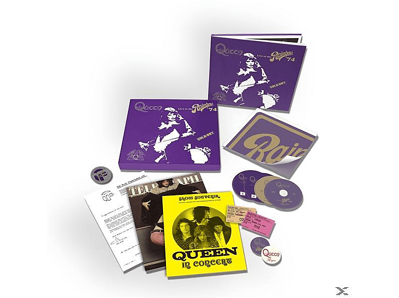Thumbnail - Queen - Live At The Rainbow (Limited Super Deluxe Boxset) (CD + Blu-ray Disc)