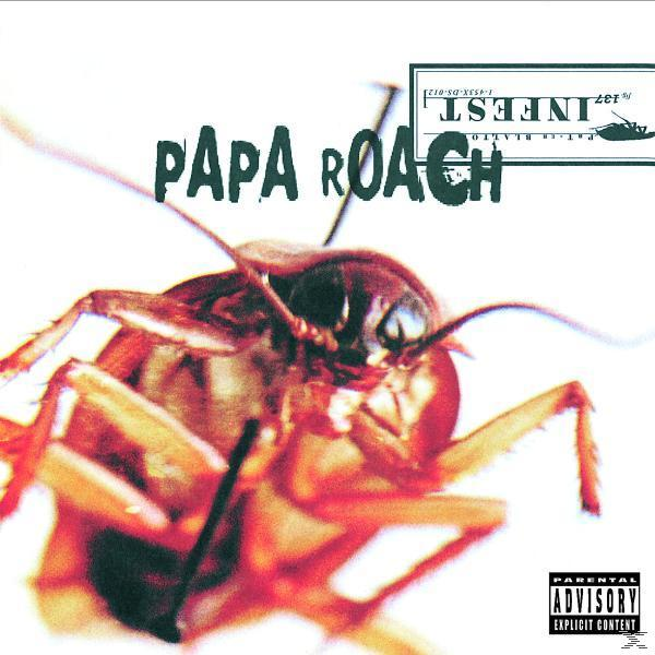 Papa-Roach-Albumcover mit einer Kakerlake.