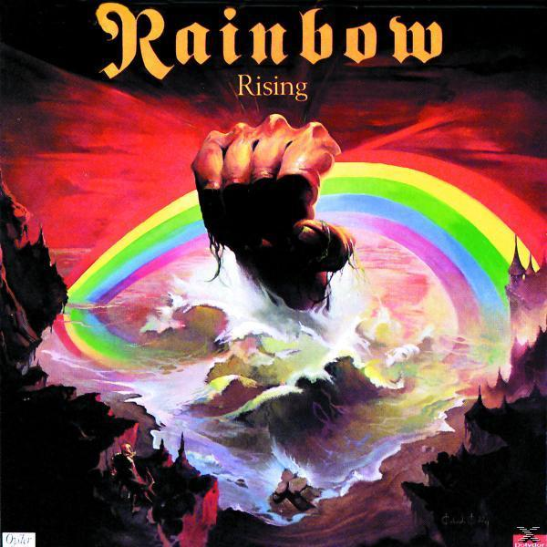 Albumcover, Faust, Regenbogen, Text: Rainbow, Rising.