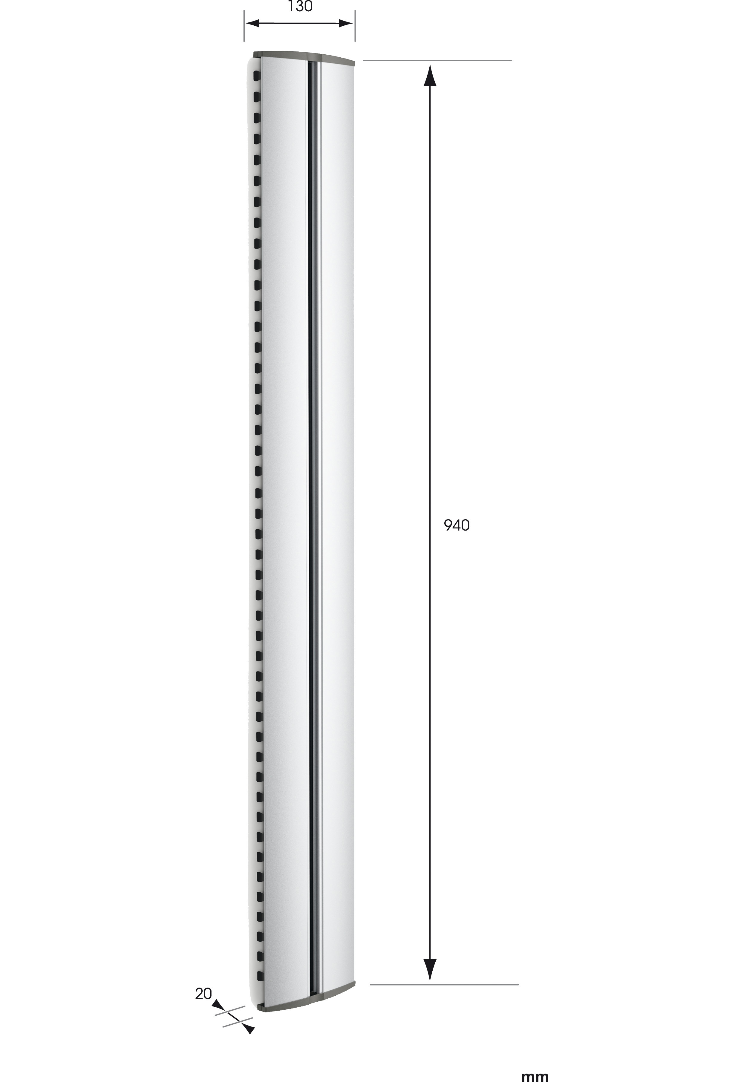 VOGEL´S Cable 10 L Säulensystem Kabelkanal