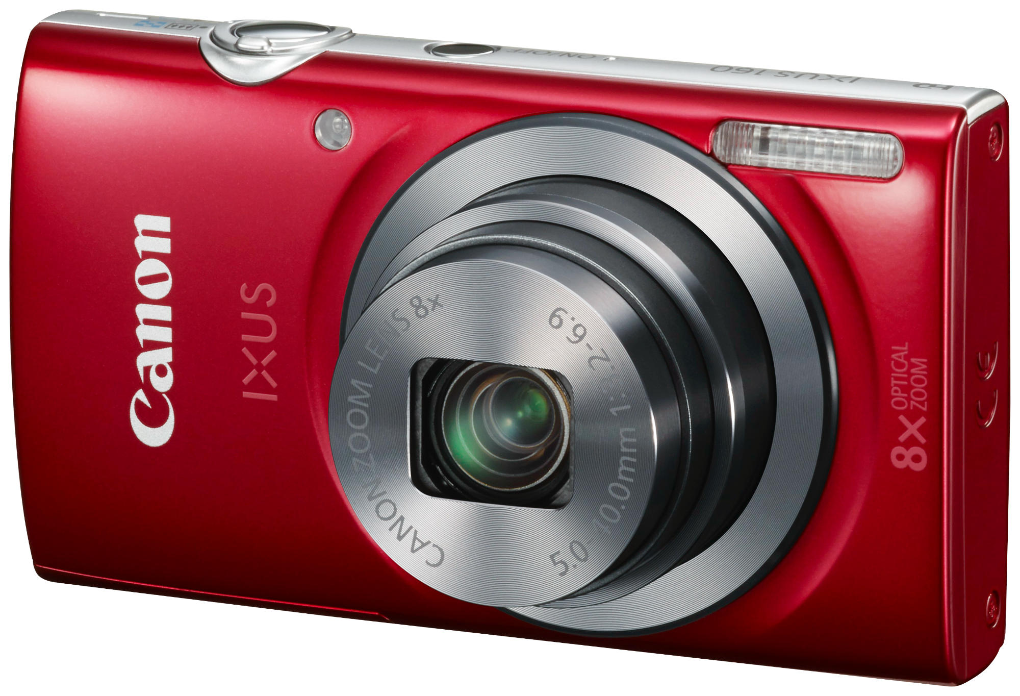 CANON IXUS 160 20 MP Dijital Kompakt Fotoğraf Makinesi Kırmızı