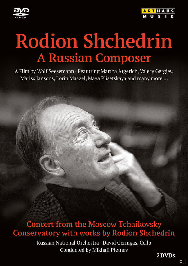 David Rodion Shchedrin (DVD) - A Geringas, - Russian National Composer - Russian Orchestra