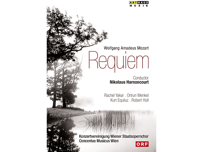 Ortrun Wenkel, Kurt Equiluz, Robert Robert Holl, Concentus Musicus Wien, Konzertvereinigung Wiener Staatsopernchor, Yakar Rachel - Requiem  - (DVD)