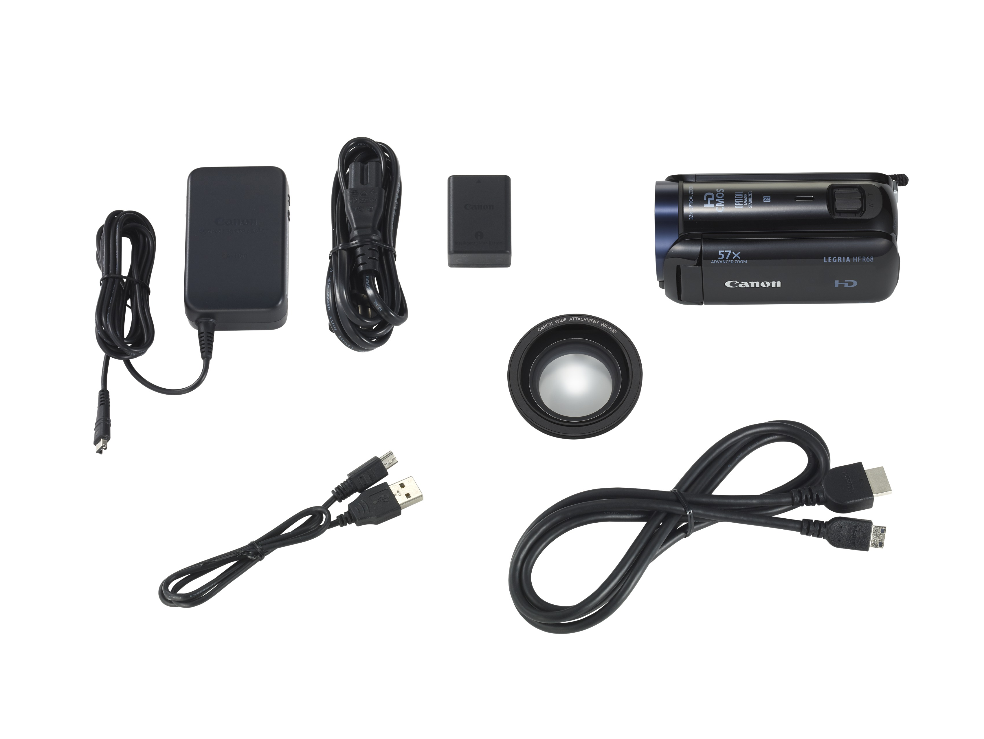 CANON HF-R 68 Camcorder , CMOS 3,28 Megapixel, 32xopt. Zoom