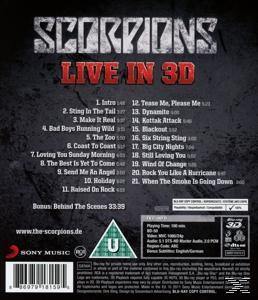 Albumcover mit den Scorpions, mit Trackliste auf dunklem Hintergrund.