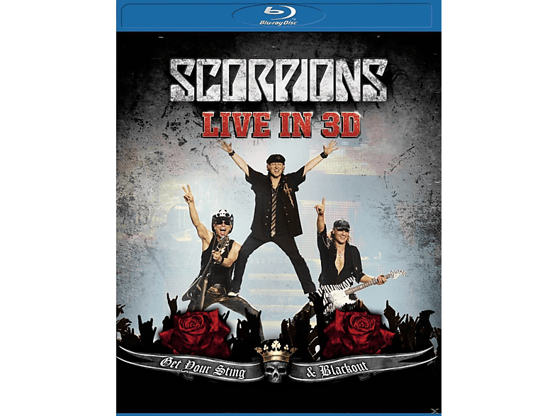 Scorpions - Get Your Sting And Blackout - Live In 3d - (Blu-ray)