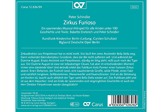Rundfunk-kinderchor Berlin, Bigband Deutsche Oper Berlin - Zirkus Furioso-Musical-Hörspiel Für Kinder  - (CD)