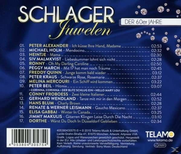 Schlagerjuwelen - Jahre 60er VARIOUS - Der (CD)
