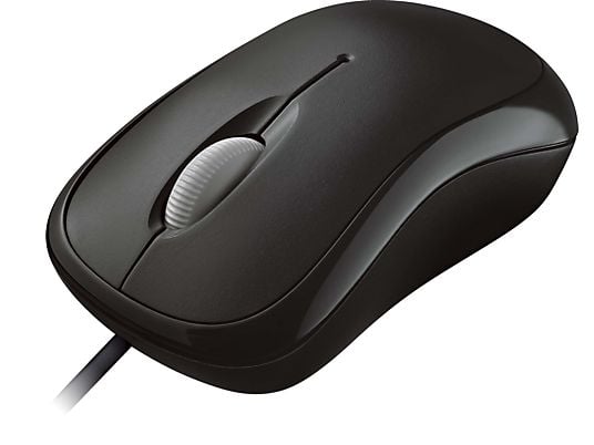 MICROSOFT NEW BASIC OPTICAL MOUSE BLACK - Maus (Schwarz)