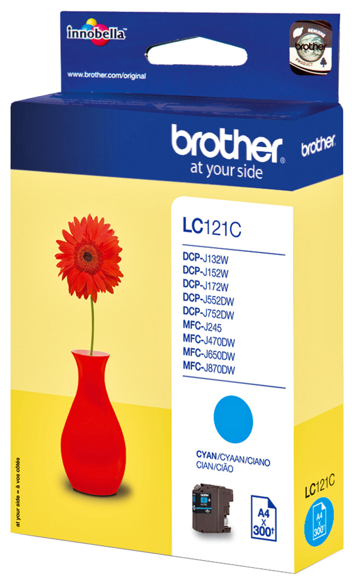 Tusz BROTHER LC-121C