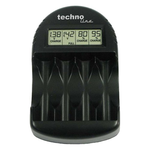 TECHNOLINE BC250 Ladegerät, Schwarz