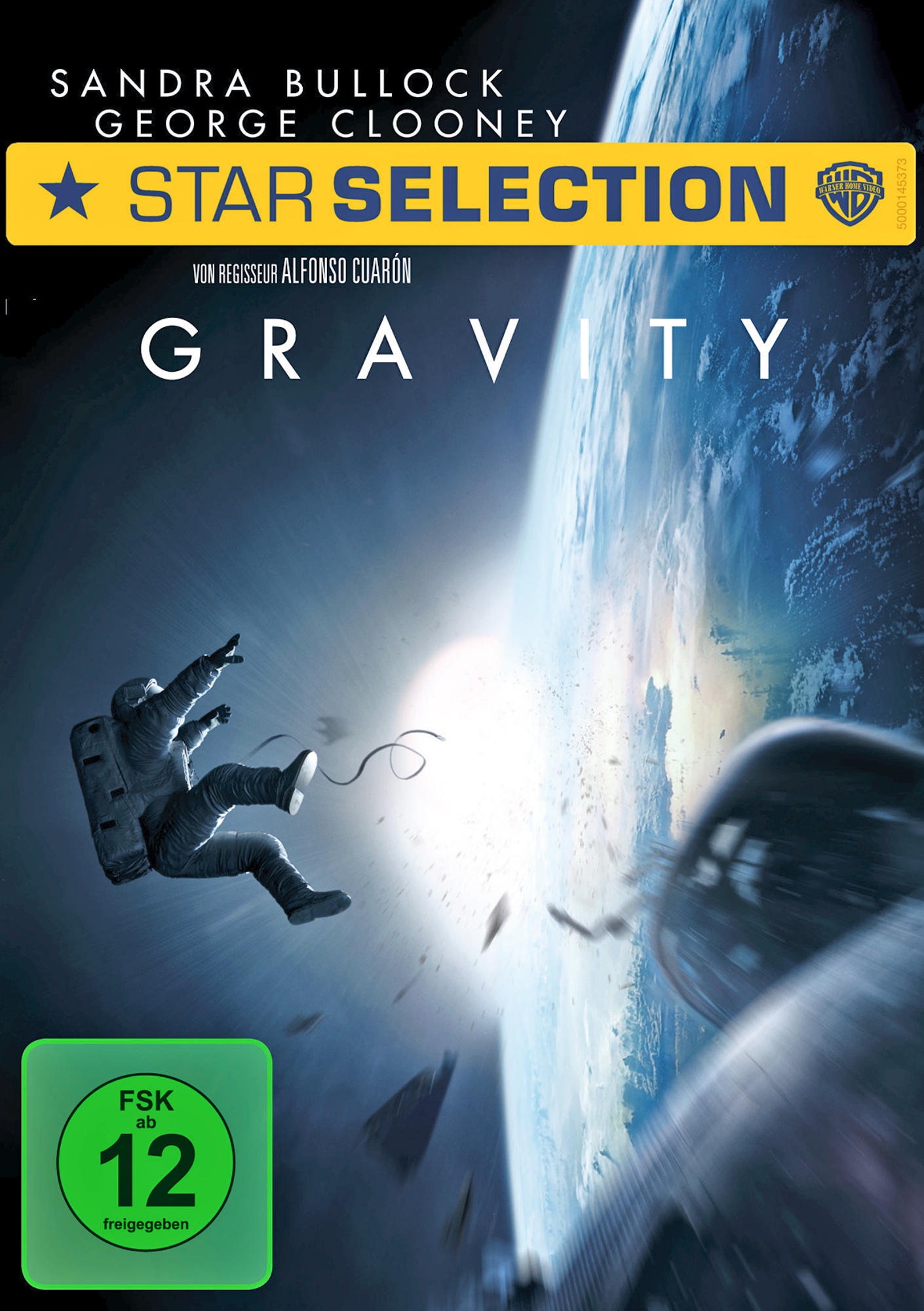 DVD-Hülle: Astronaut im Weltraum mit Erde im Hintergrund.