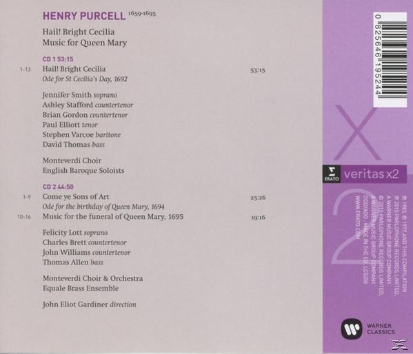 CD-Cover mit Musikdetails und lila Hintergrund. Hat einen Barcode und ein Logo. Weißer Text wird verwendet.