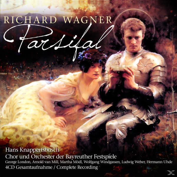 Albumcover mit Artwork. Ein Mann in Rüstung hält eine Schüssel, eine Frau in einem Gewand schaut zu.