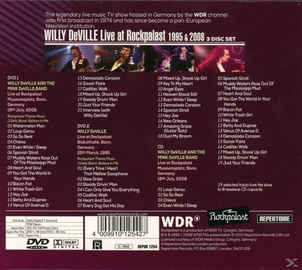 Willy Deville - Live At Rockpalast  - (CD + DVD Audio)