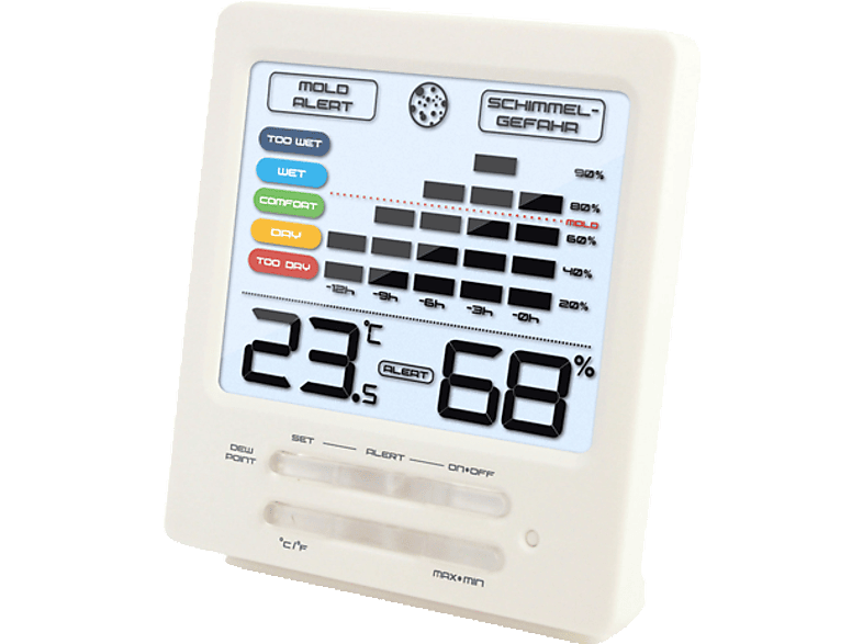TECHNOLINE WS 9420 Digitales ThermoHygrometer Digitales Thermo