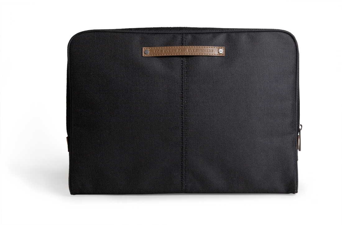 GOLLA G1582 Road Notebooktasche für Universal Obermaterial: Schwarz / 57% Polyester, 43% Verschiedene Textilien - Futter: Grau / 100% Polyester, Schwarz/Grau