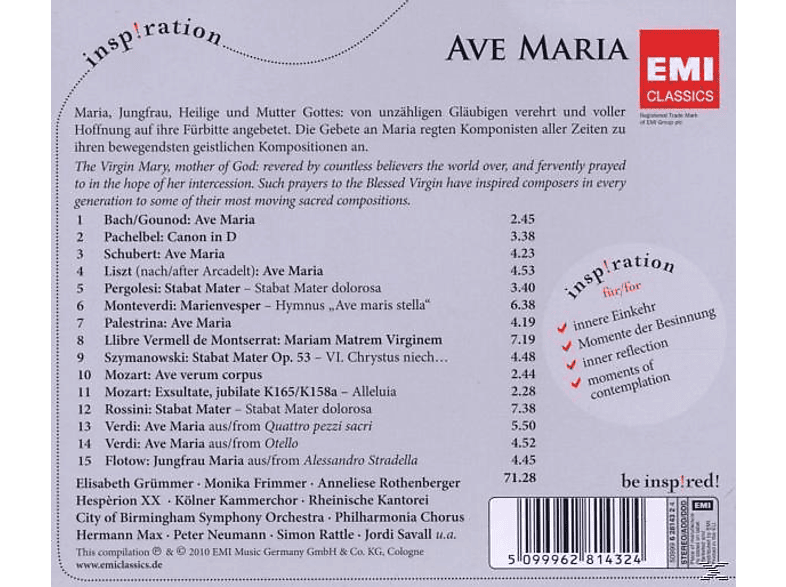 Thumbnail - VARIOUS - Ave Maria (CD)