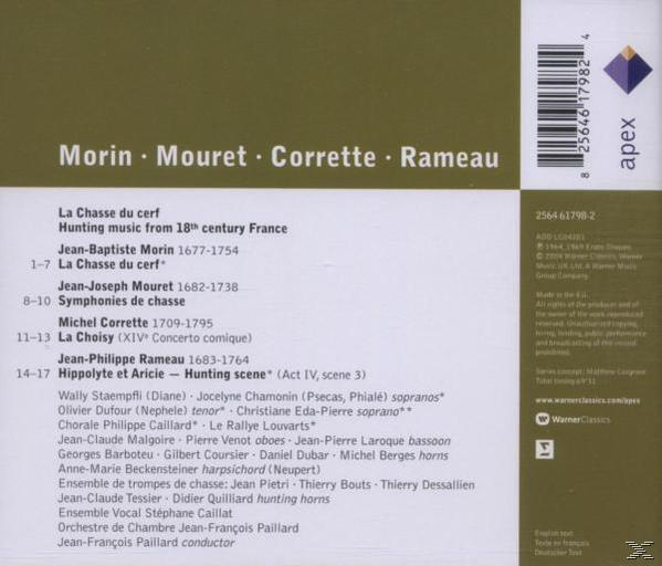 Jean-françois Paillard - La Chasse Du Cerf/+  - (CD)