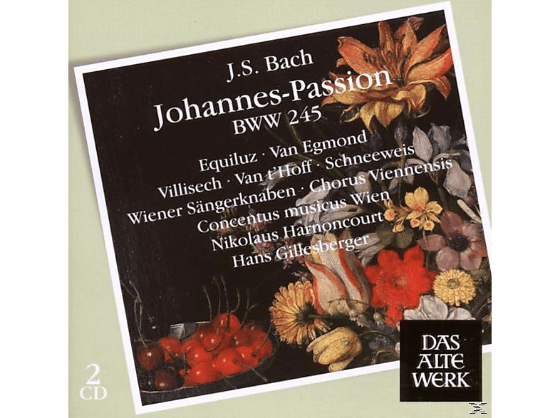 Nikolaus Harnoncourt – Johannes-Passion Bwv245 – (CD)