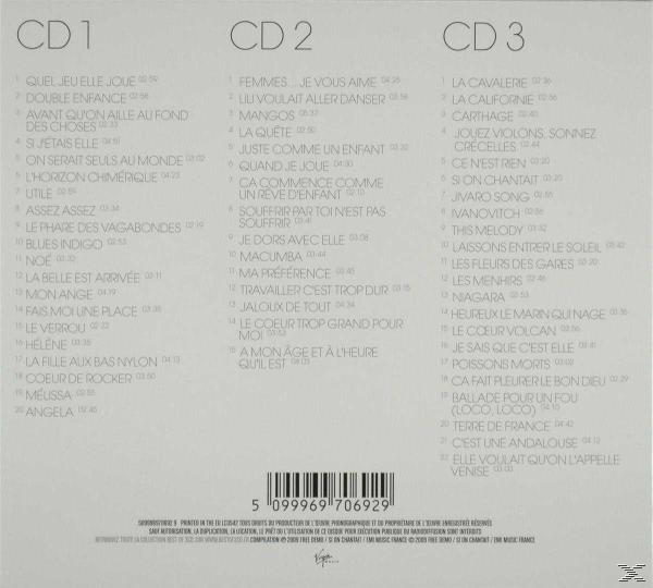 Julien Clerc - Best Of 3 Cd  - (CD)