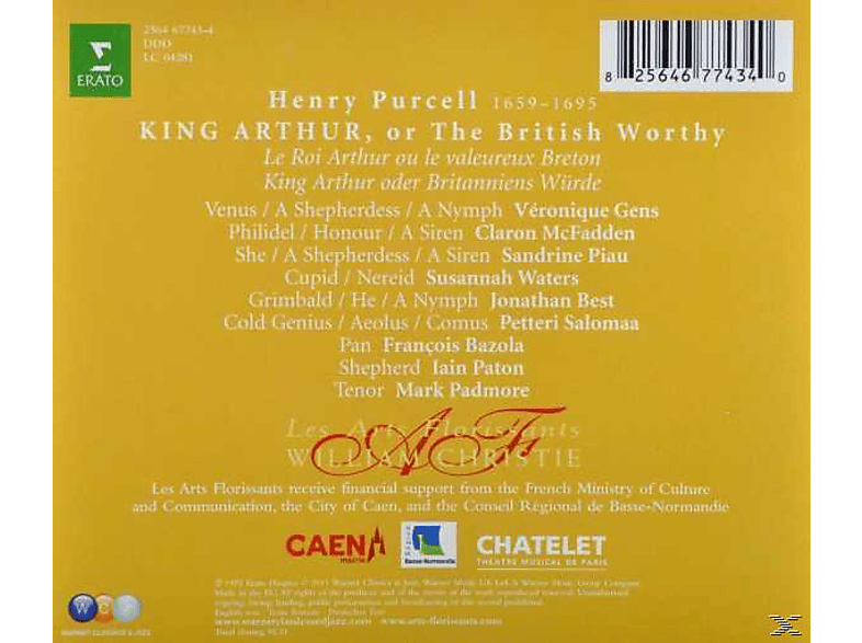 Thumbnail - VARIOUS, Christie, Gens, Mcfadden, Afl - King Arthur (CD)