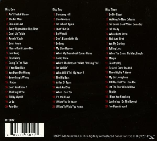 Fats Domino - The Absolutely Essential 3CD Collection  - (CD)