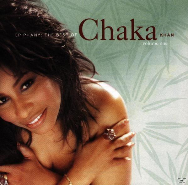 Albumcover, Chaka Khan, lächelnd, mit grünem und weißem Hintergrund.