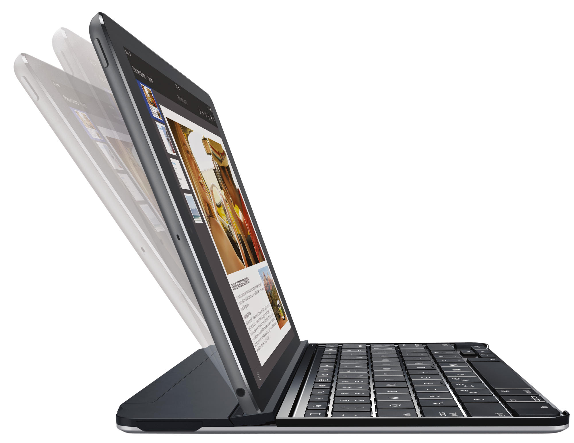 LOGITECH 920-006524 Ultrathin Tastatur Grau