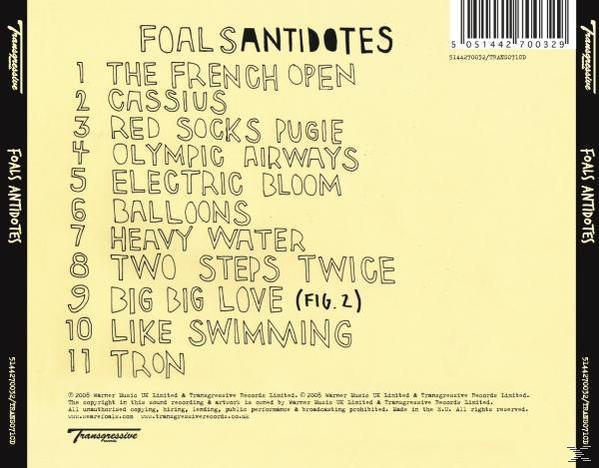 Album-Rückseite mit Trackliste auf weißem Hintergrund.