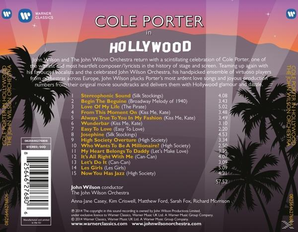 John Wilson Orchestra - Cole Porter In Hollywood  - (CD)