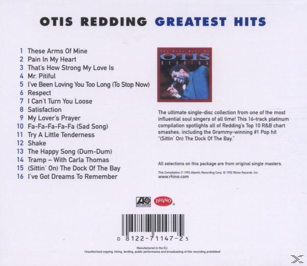 Otis Redding - THE VERY BEST OF  - (CD)